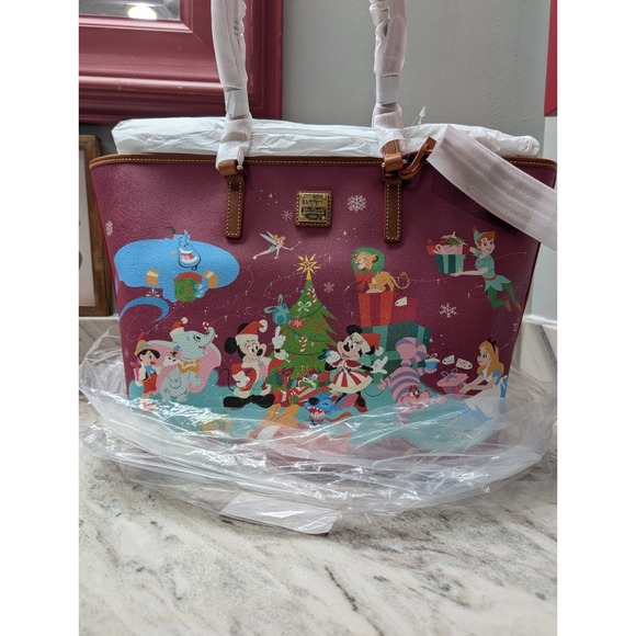 Dooney & Bourke Handbags - Disney Parks Dooney & Bourke 2023 Disney Classics Christmas Tote NWT